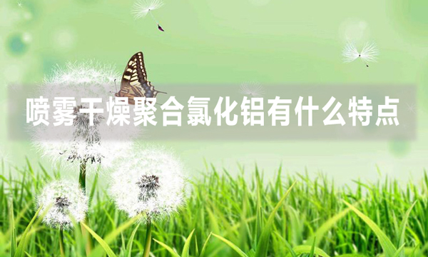 噴霧干燥聚合氯化鋁有什么特點（噴霧干燥聚合氯化鋁使用方法）